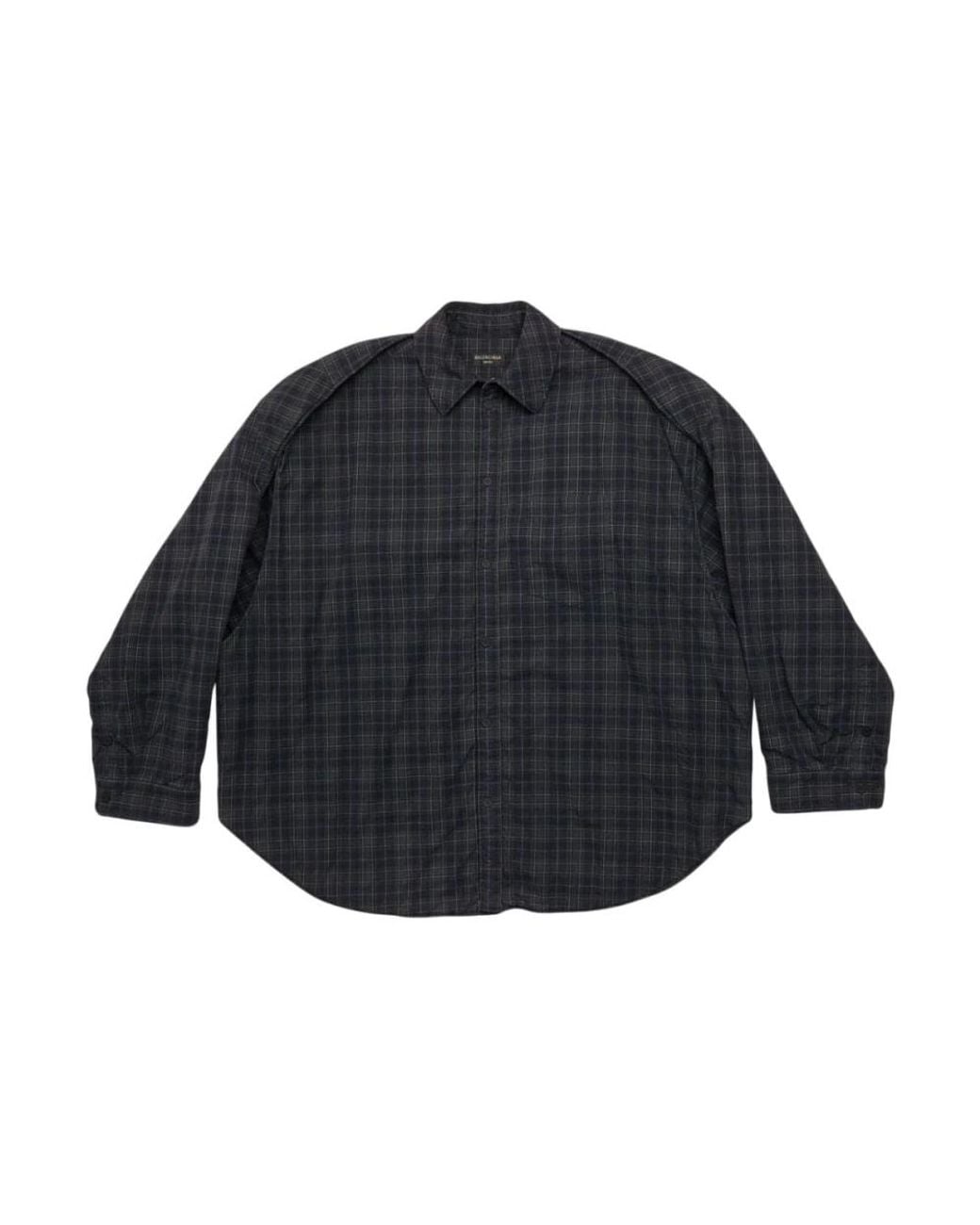 Balenciaga Blue Casual Shirts for men