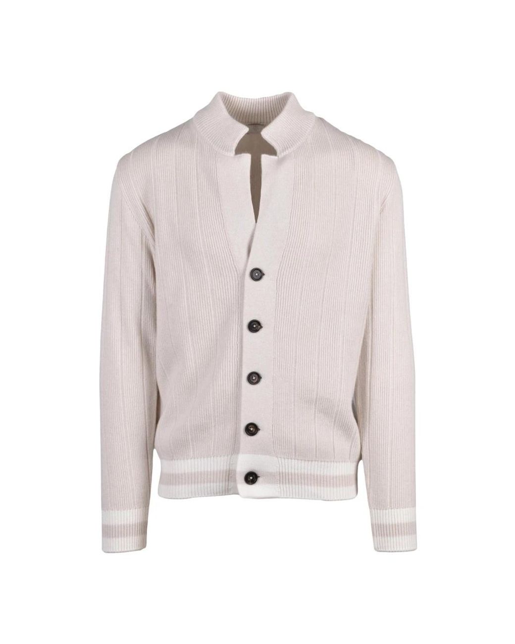 Cardigans Eleventy de hombre de color Gray