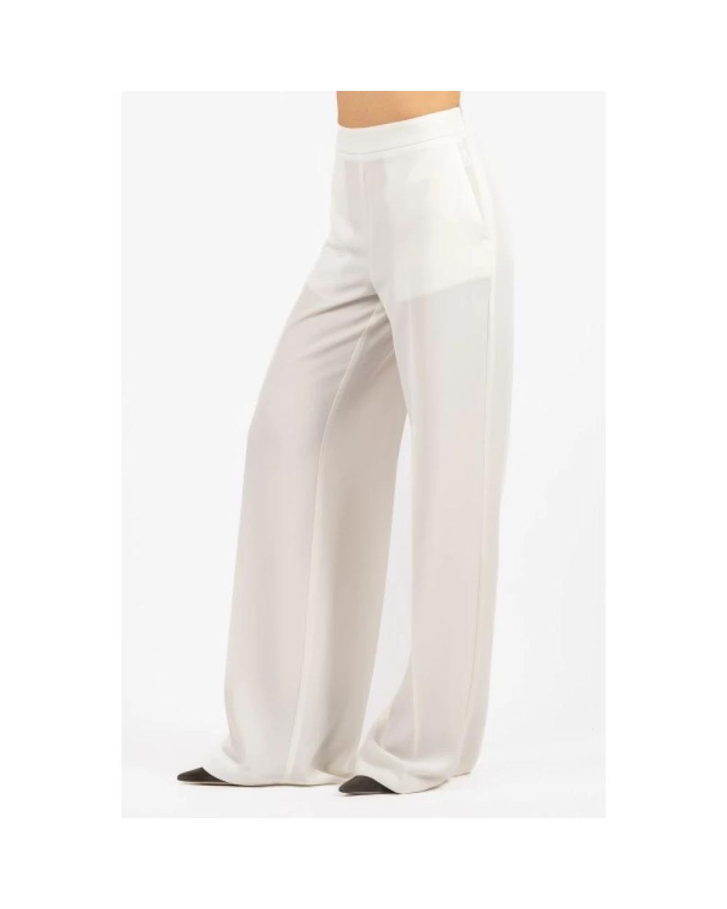 Luckylù Gray Wide Trousers
