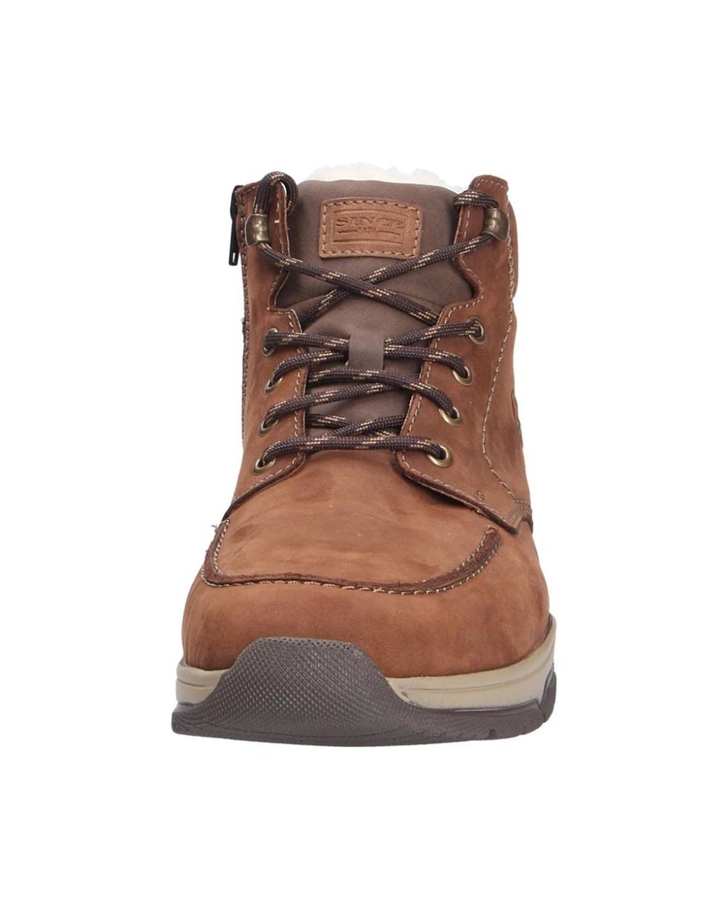 Rieker Brown Lace-Up Boots for men