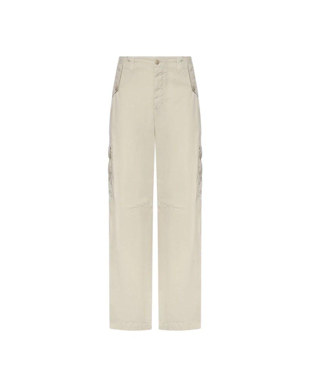 Dolce & Gabbana Natural Straight Trousers for men
