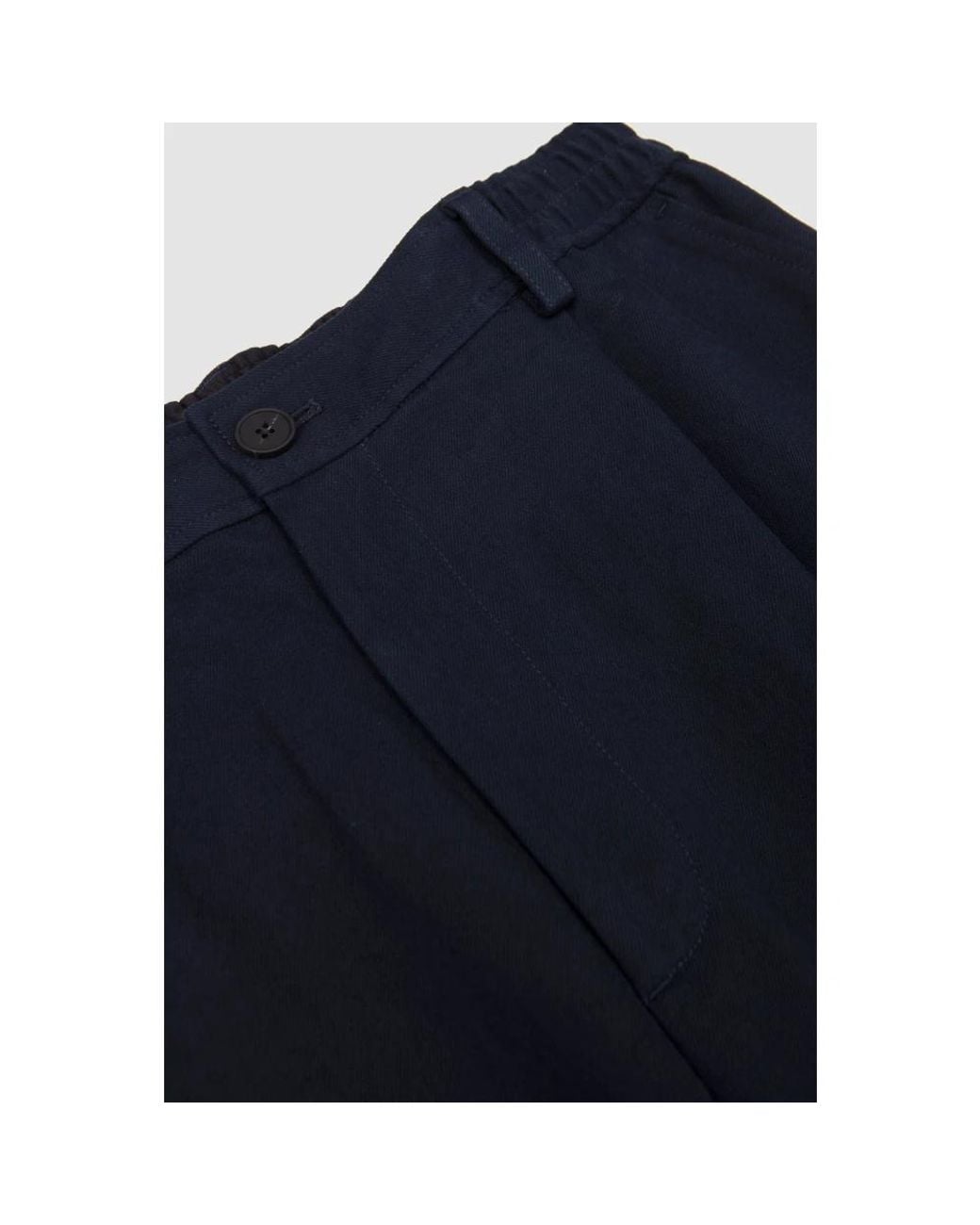 Studio Nicholson Blue Wide Trousers for men