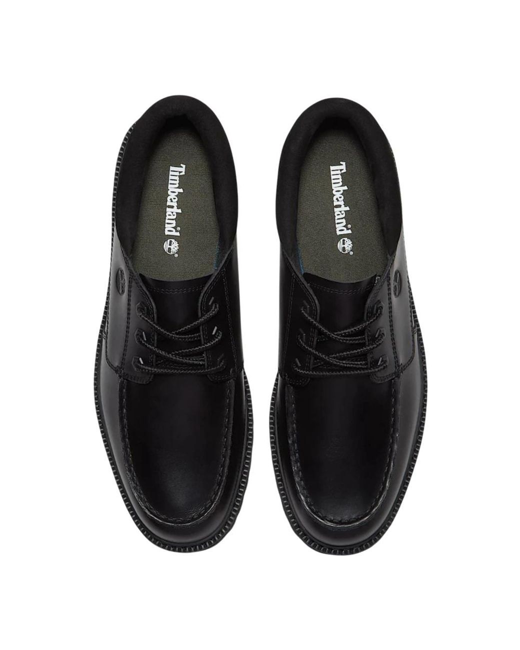 Timberland Black Laced Shoes for men