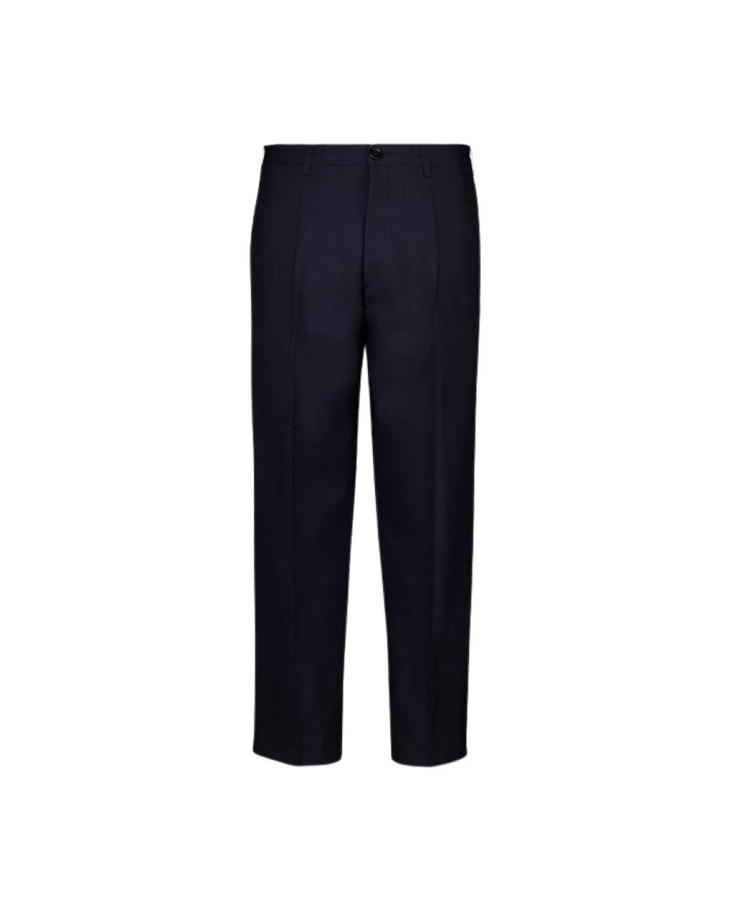 Marni Blue Straight Trousers