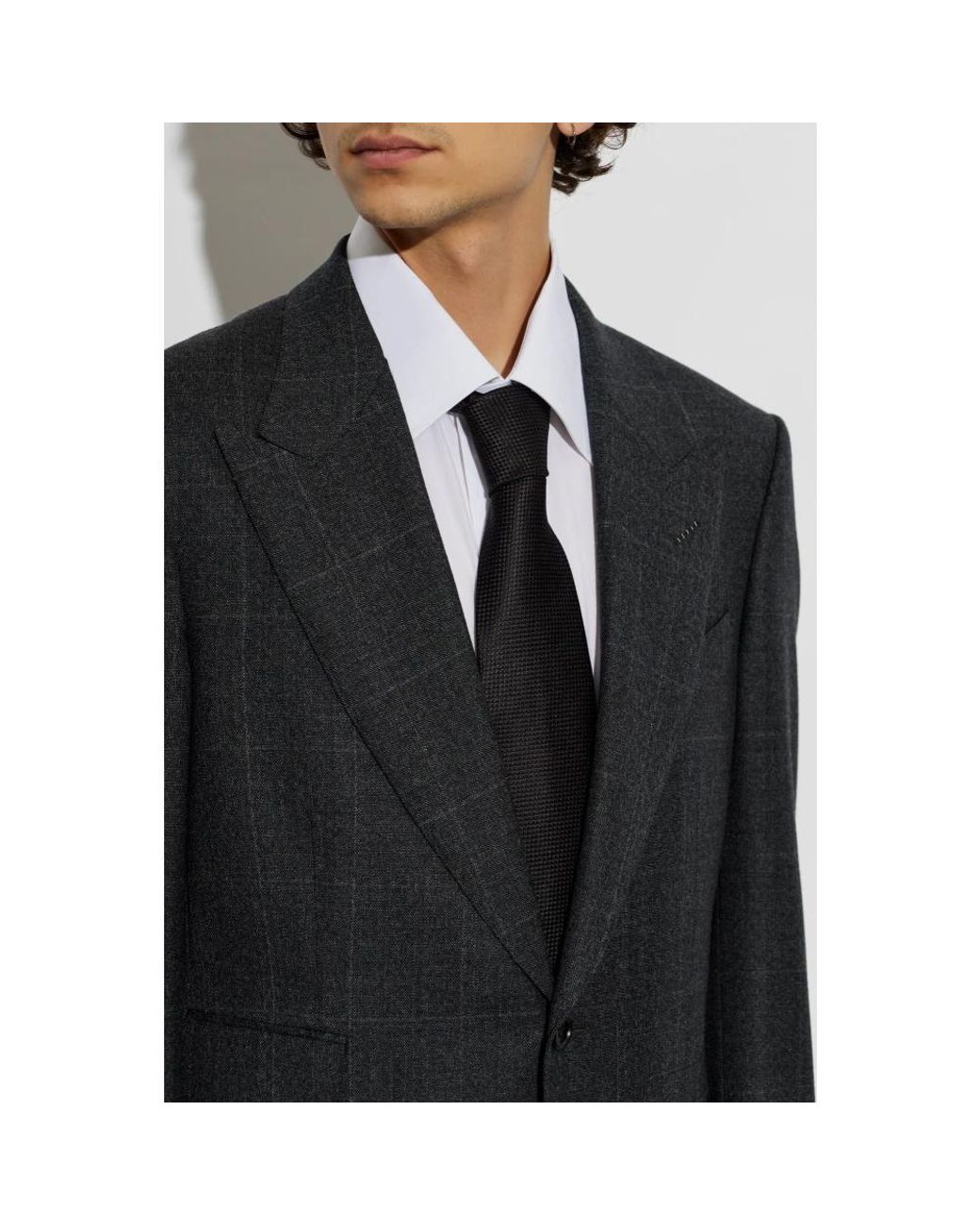 Ties di Tom Ford in Black da Uomo