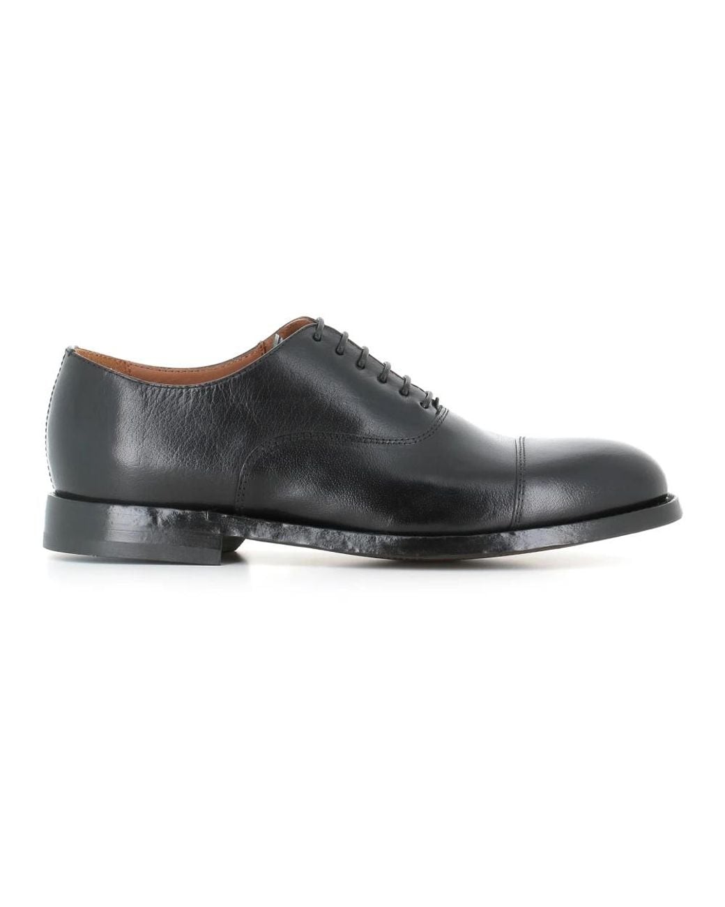 Green George Black Dress Shoes for men