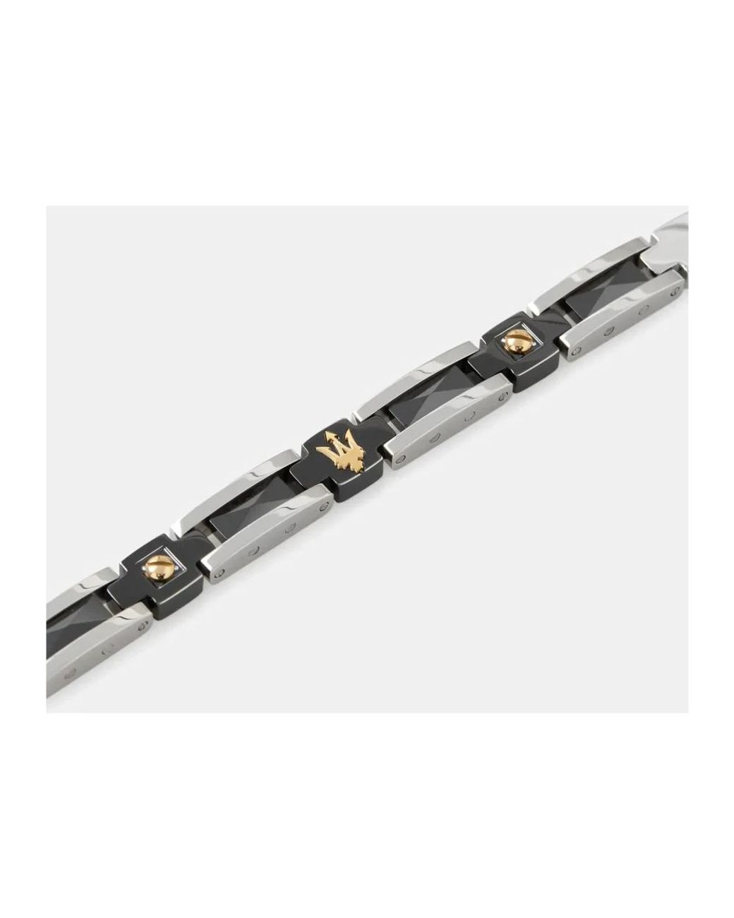 Bracelets di Maserati in Metallic da Uomo