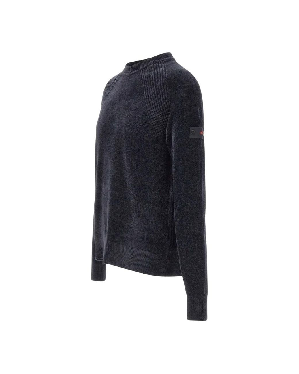 Peuterey Blue Round-Neck Knitwear for men