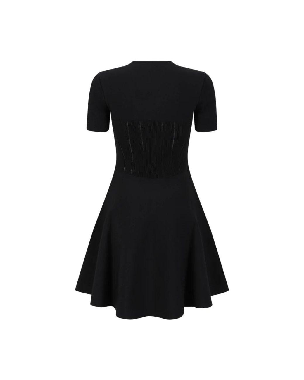 Short Dresses McQueen de color Black