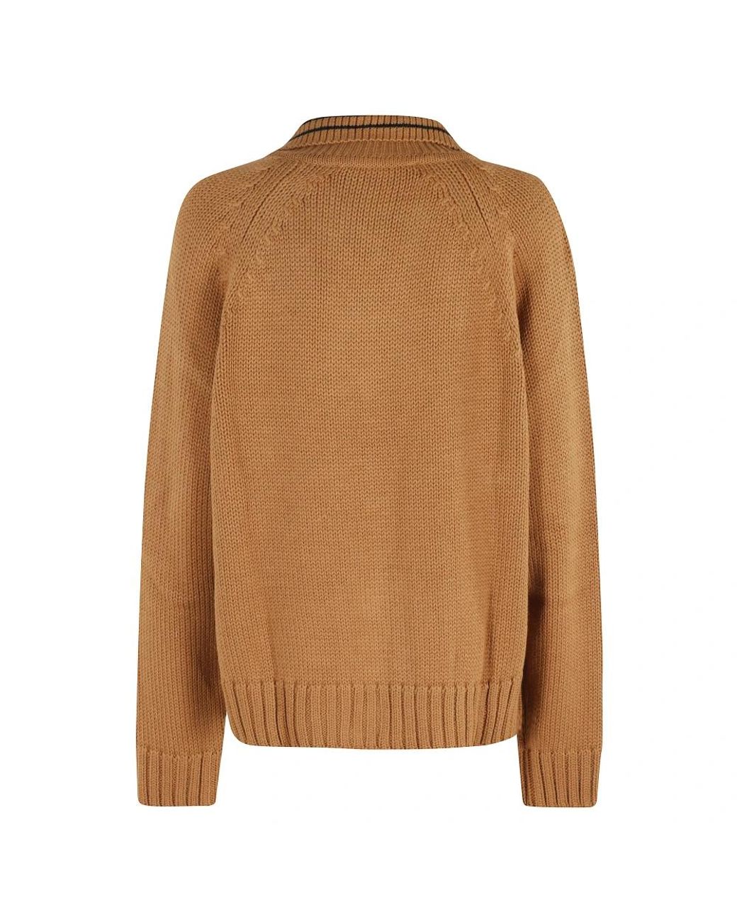 Cardigans di Tela in Brown