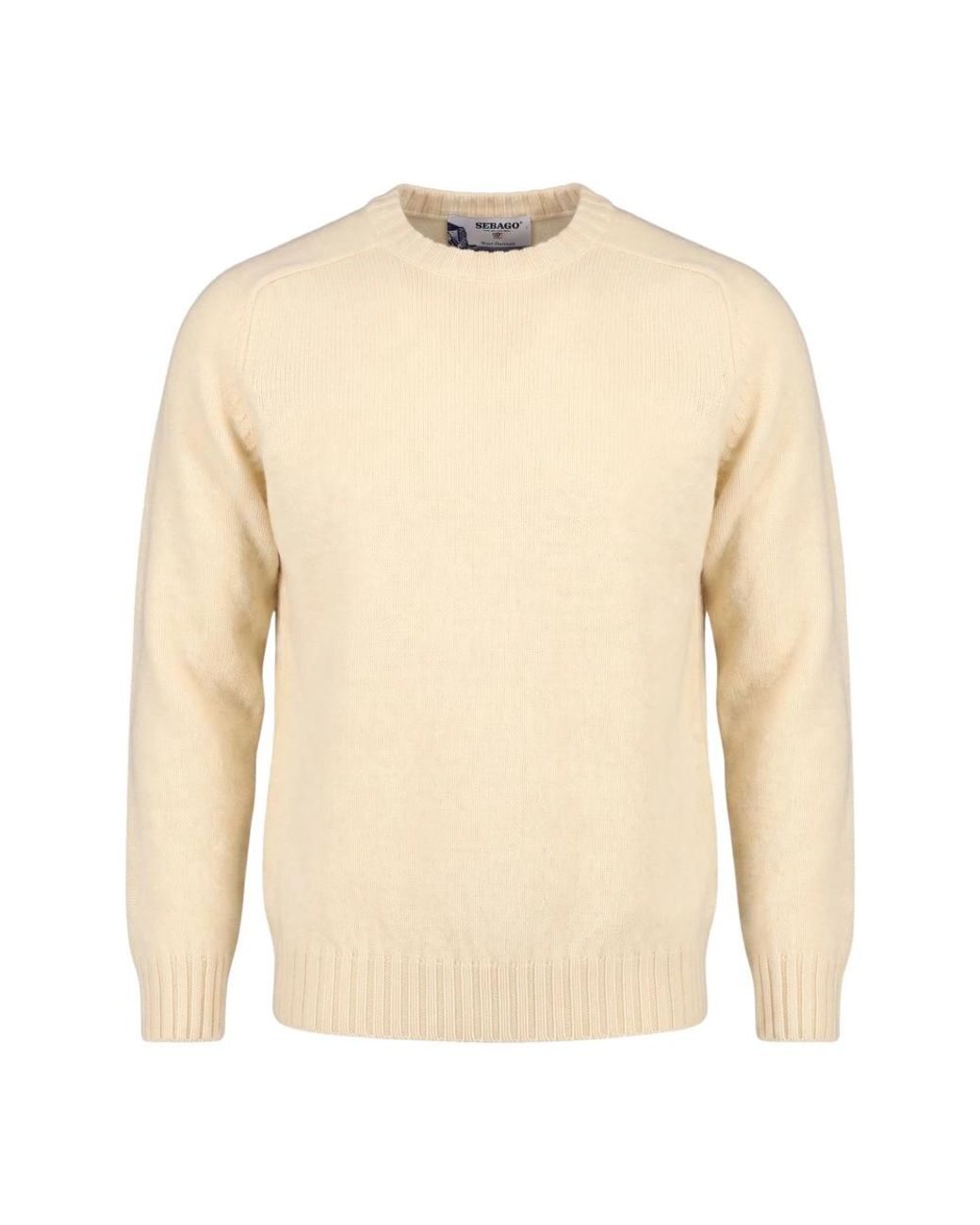 Sebago Natural Round-Neck Knitwear for men