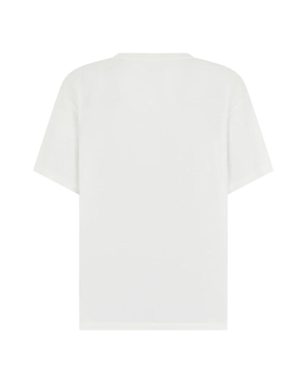MM6 by Maison Margiela White T-Shirts for men