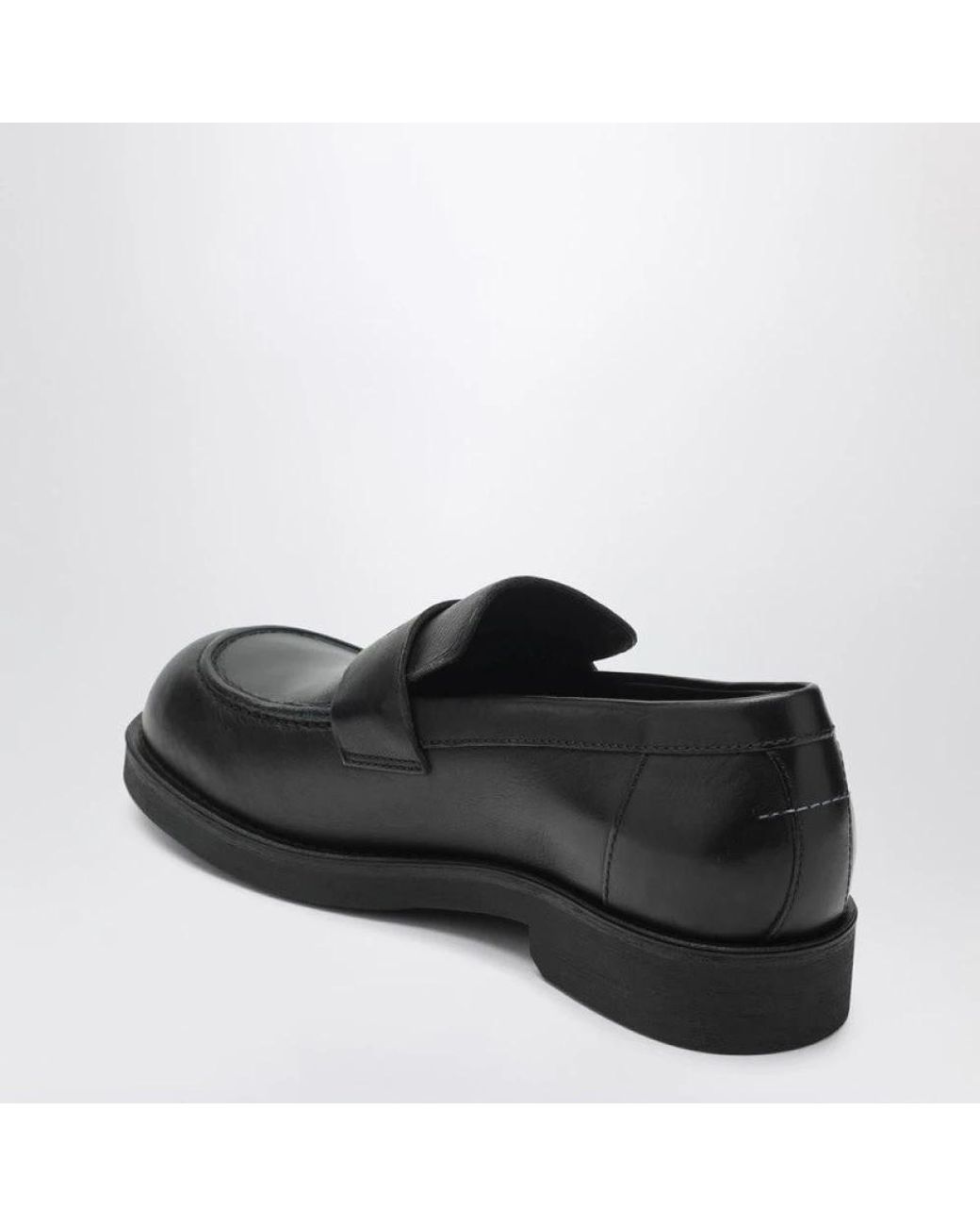 MM6 by Maison Margiela Black Loafers
