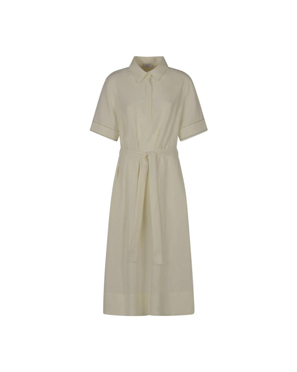 Peserico Natural Shirt Dresses