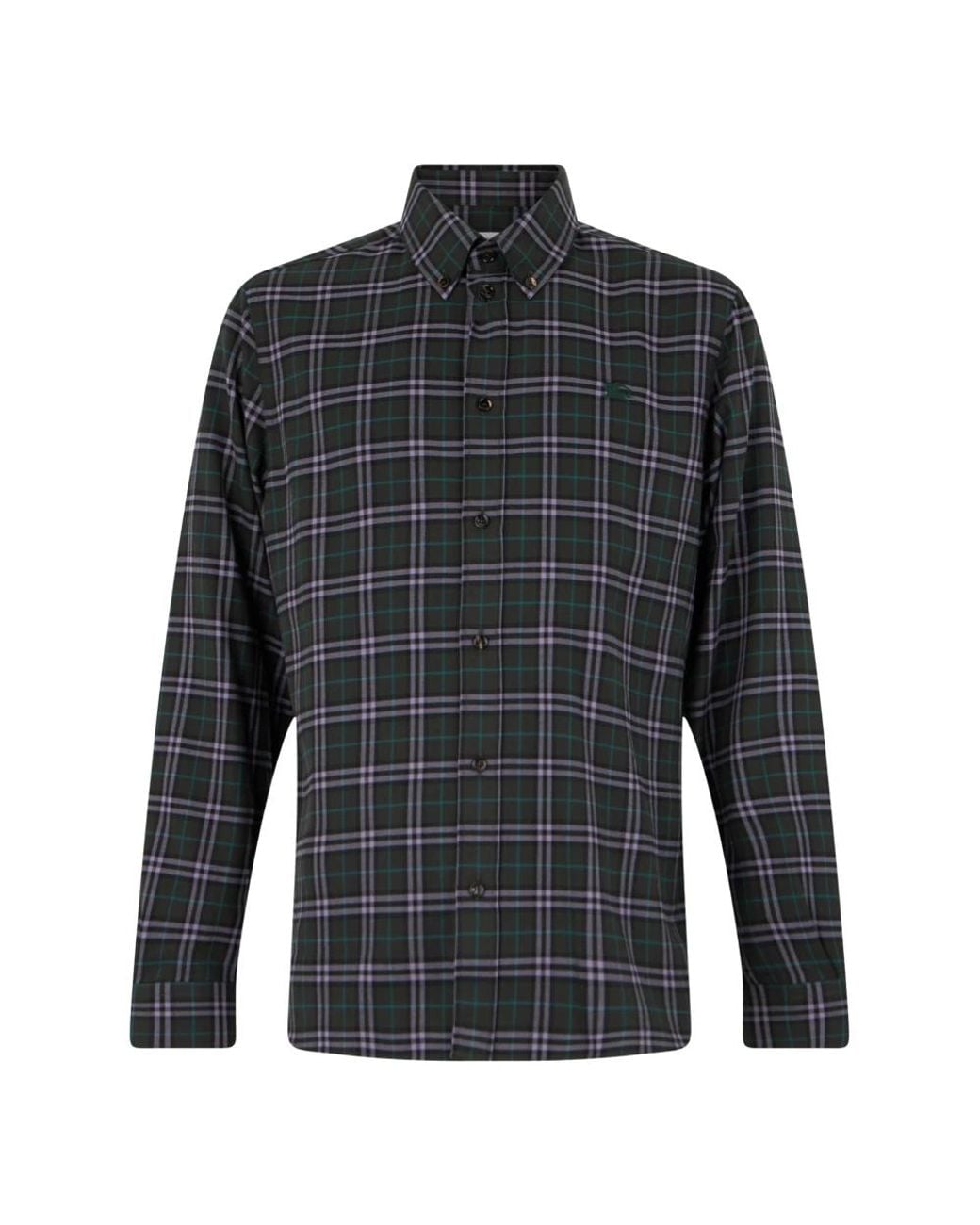 Burberry Gray Casual Shirts for men
