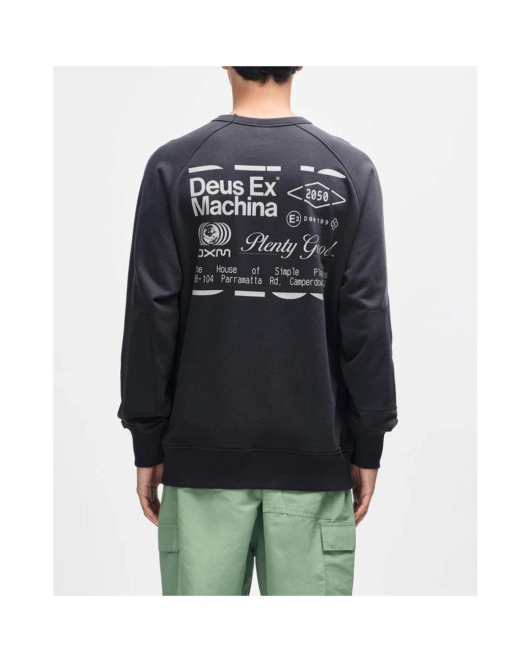 Deus Ex Machina Blue Sweatshirts for men