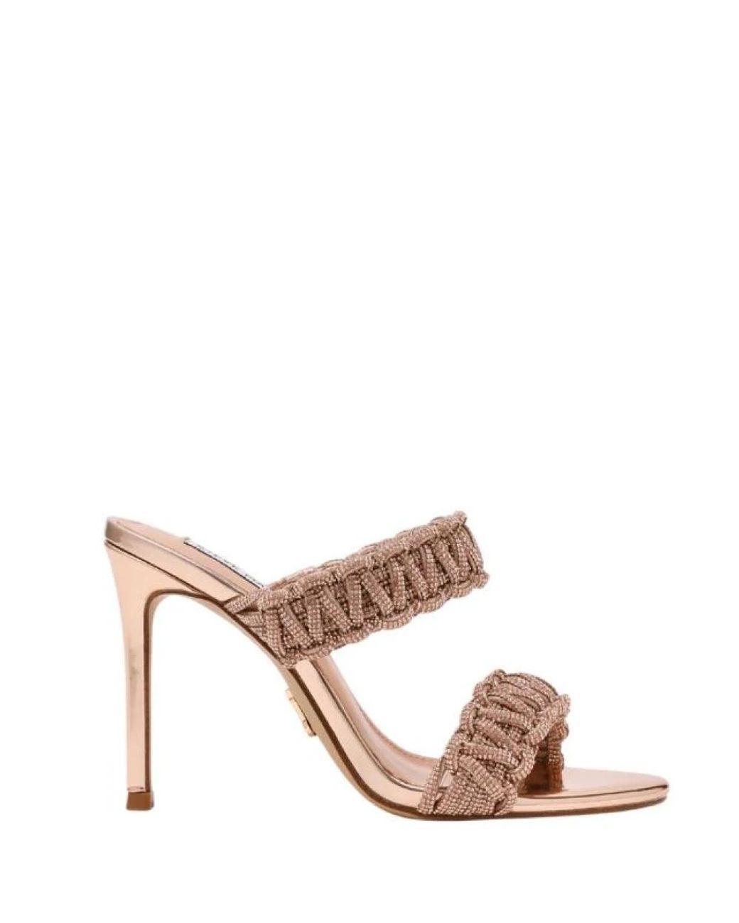 Steve Madden Pink Heeled Mules