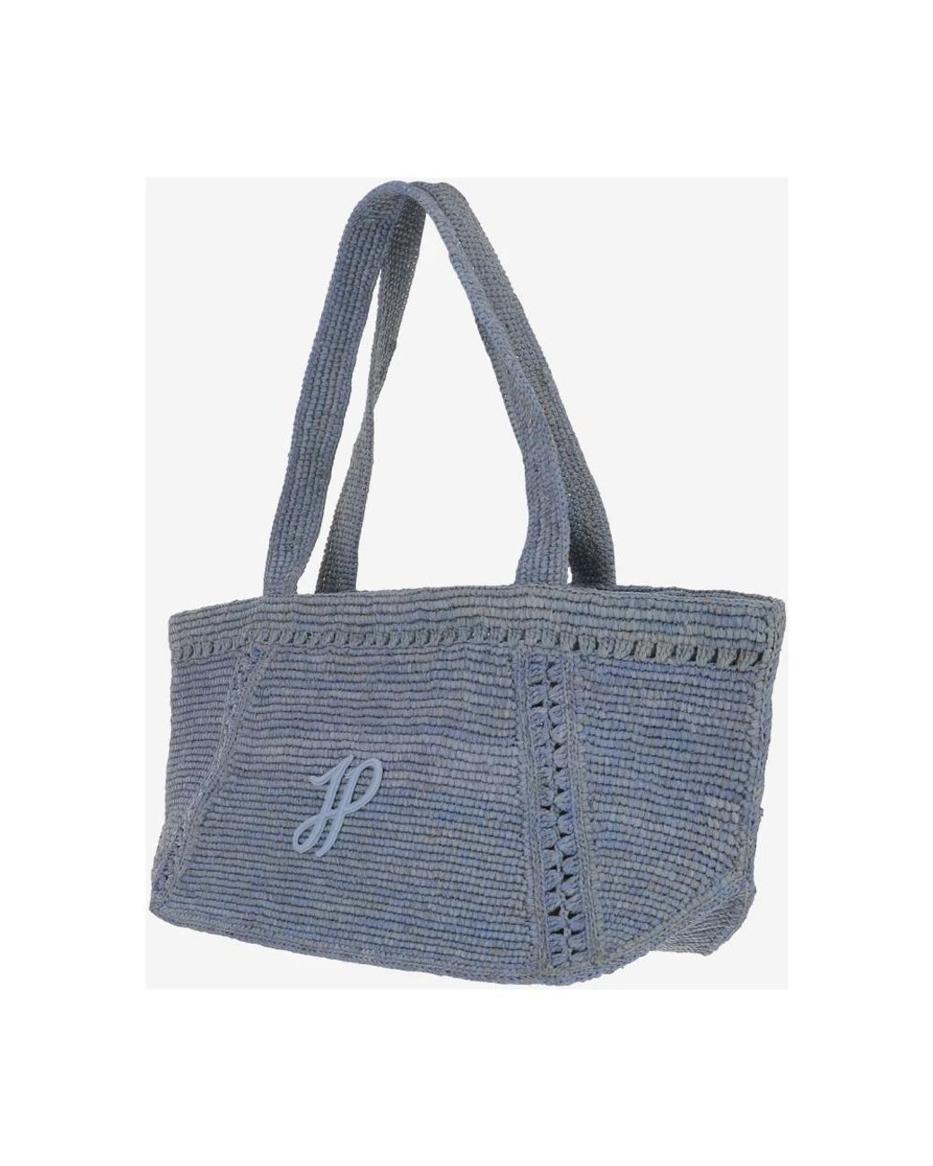 Patou Blue Shoulder Bags