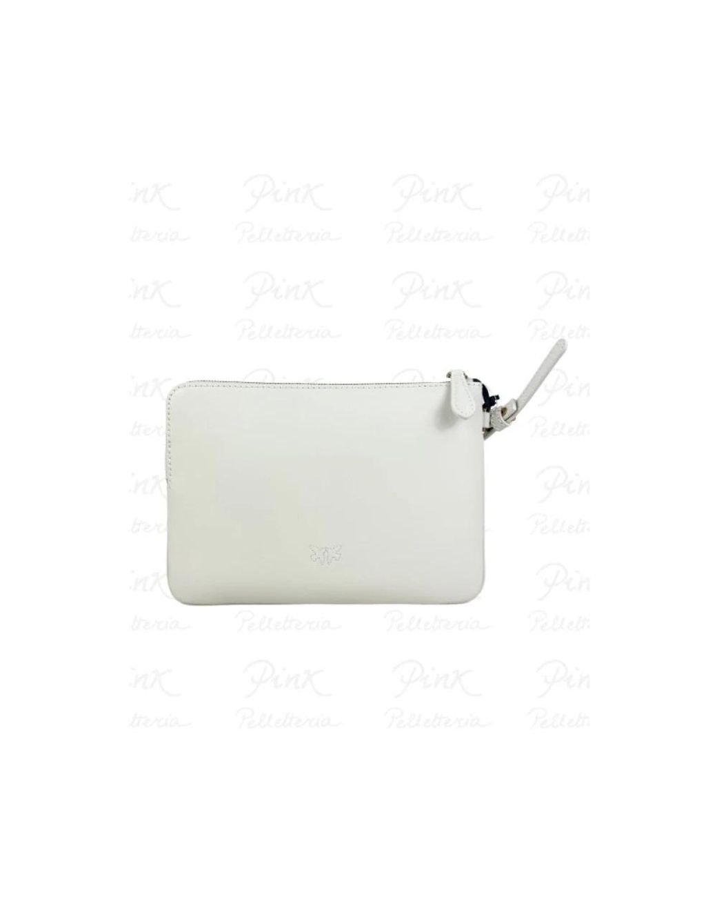 Pinko White Clutches