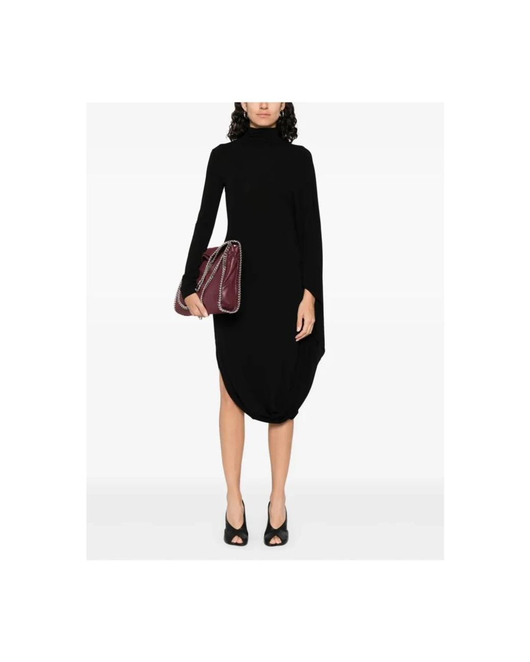 Stella McCartney Black Midi Dresses
