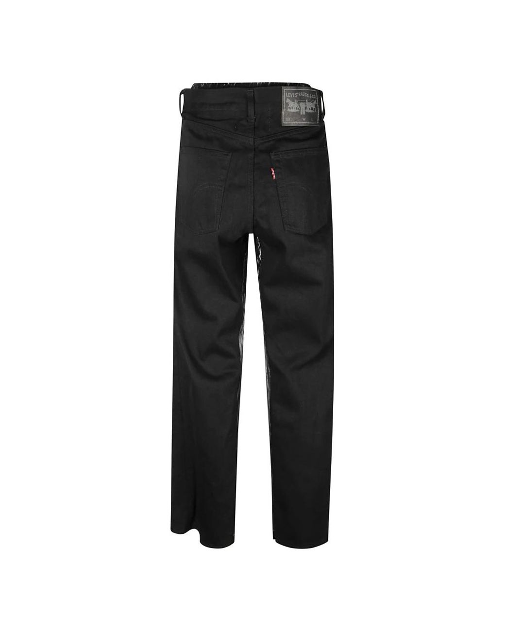 Junya Watanabe Black Straight Jeans