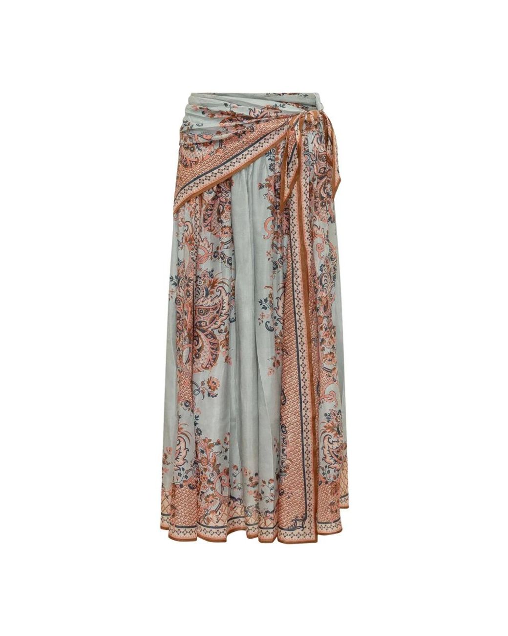 Zimmermann Brown Midi Skirts