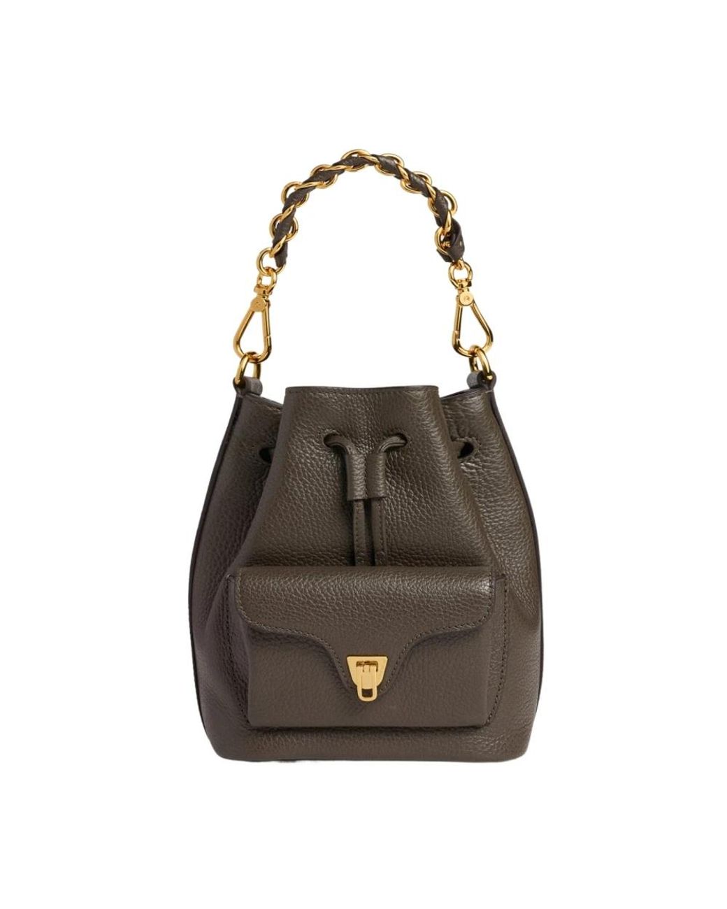 Coccinelle Brown Bucket Bags