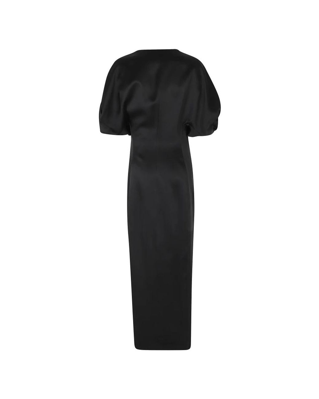 Raquel Diniz Black Wrap Dresses