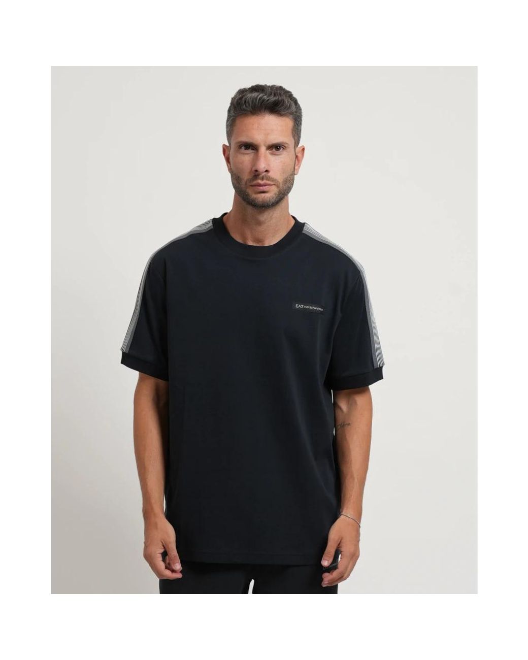 Emporio Armani Black T-Shirts for men