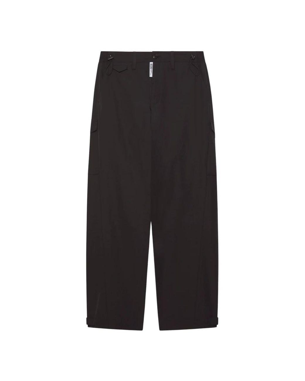 Gcds Black Straight Trousers for men