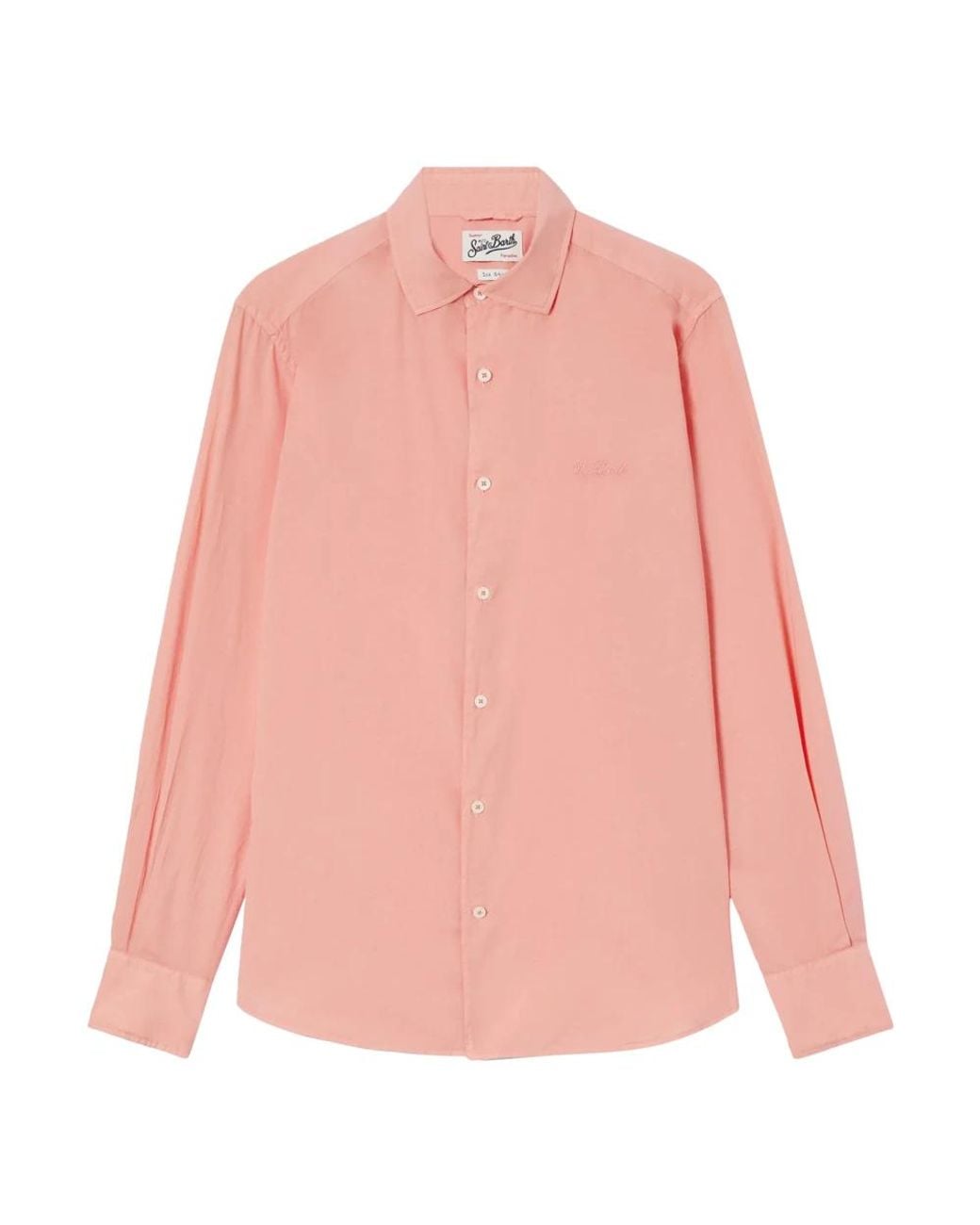 Mc2 Saint Barth Pink Casual Shirts for men