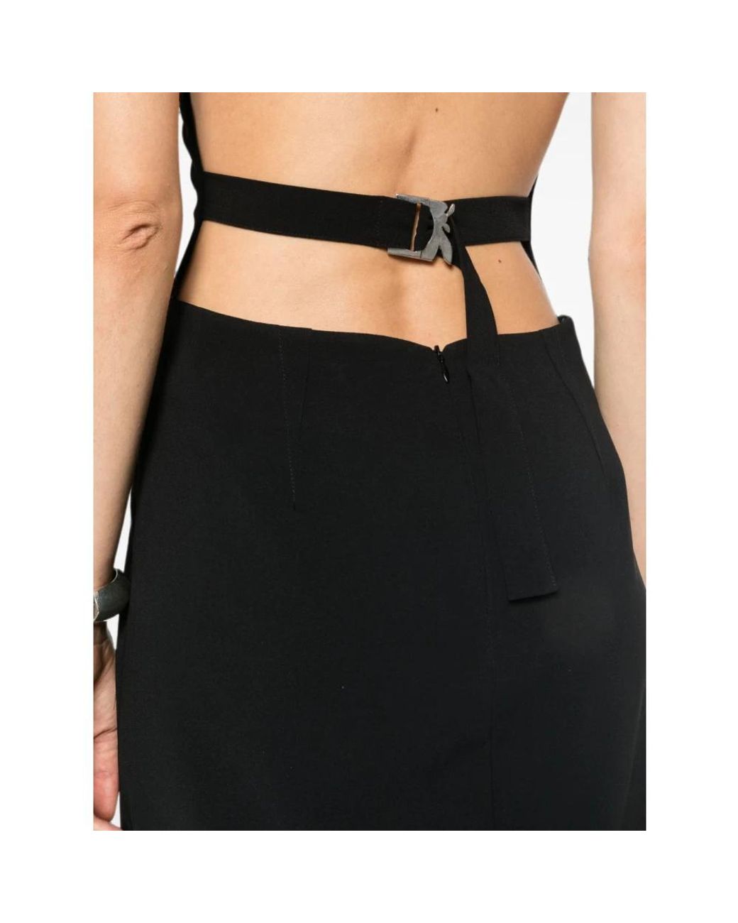 Patrizia Pepe Black Midi Dresses