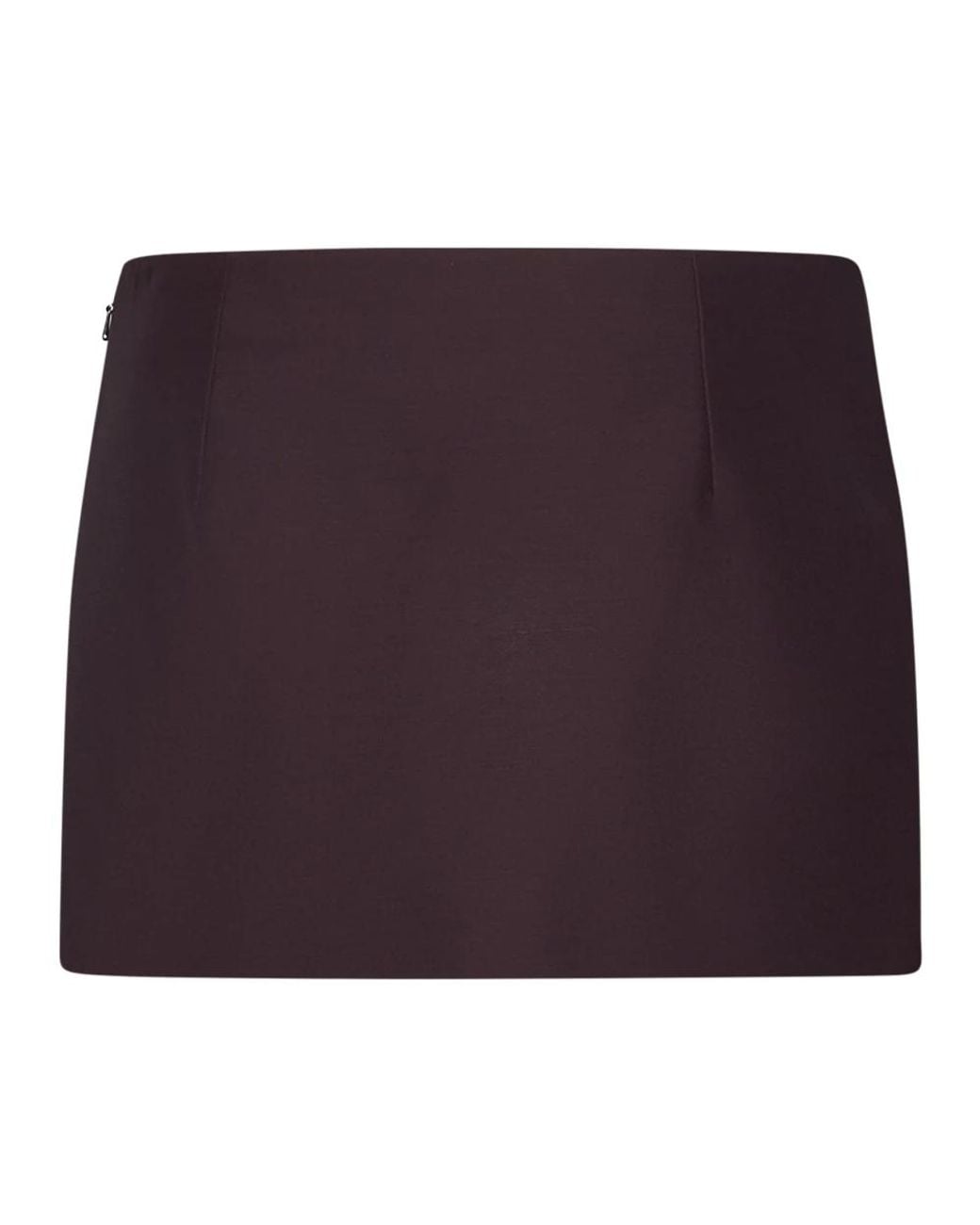 Khaite Purple Short Skirts