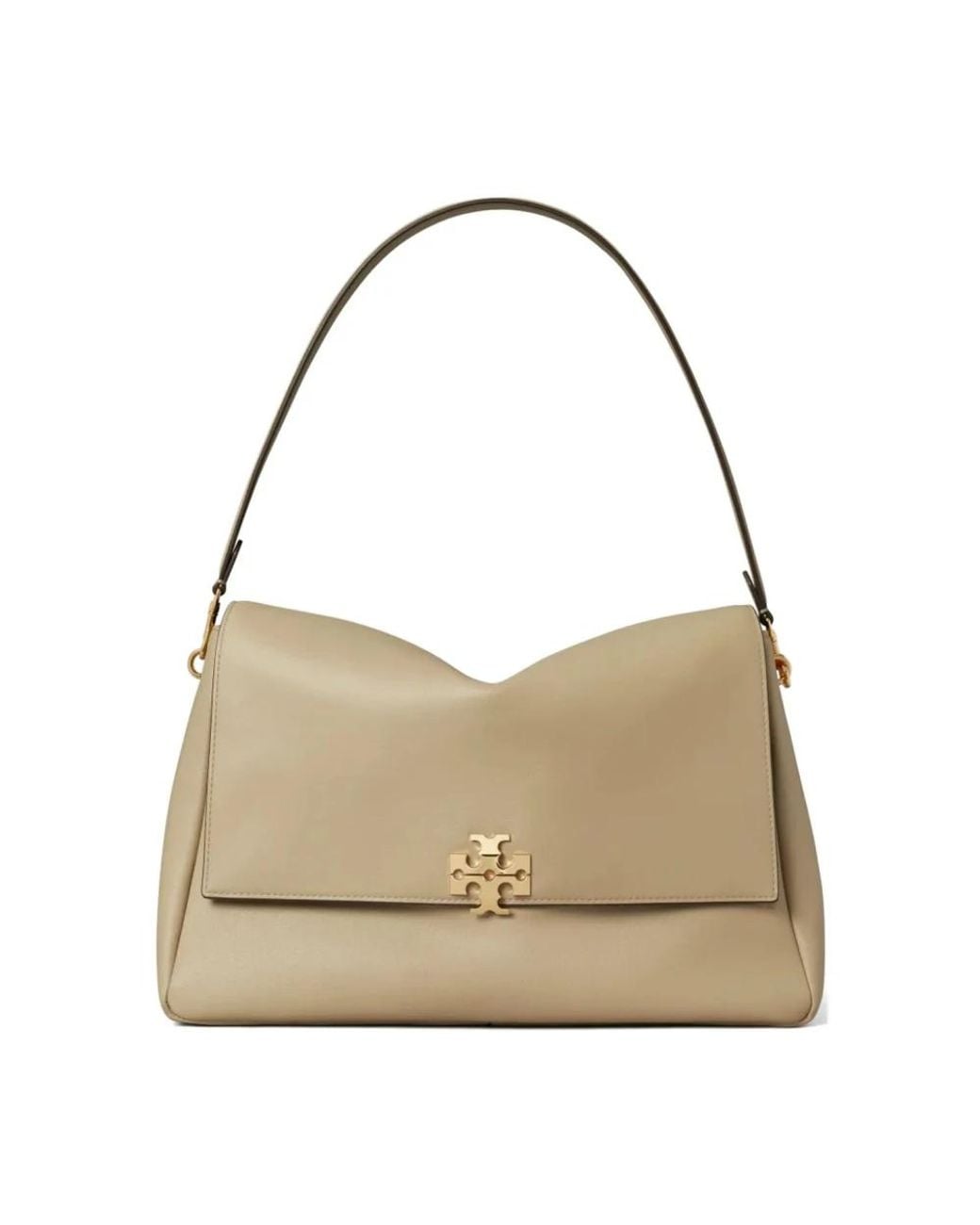 Tory Burch Natural Shoulder Bags