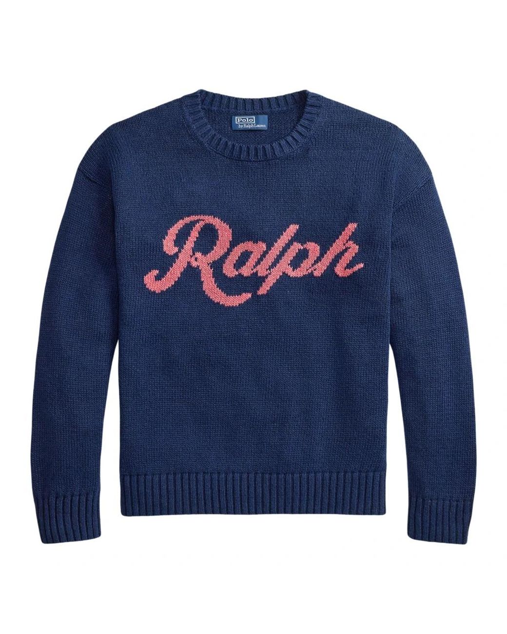 Ralph Lauren Blue Round-Neck Knitwear for men