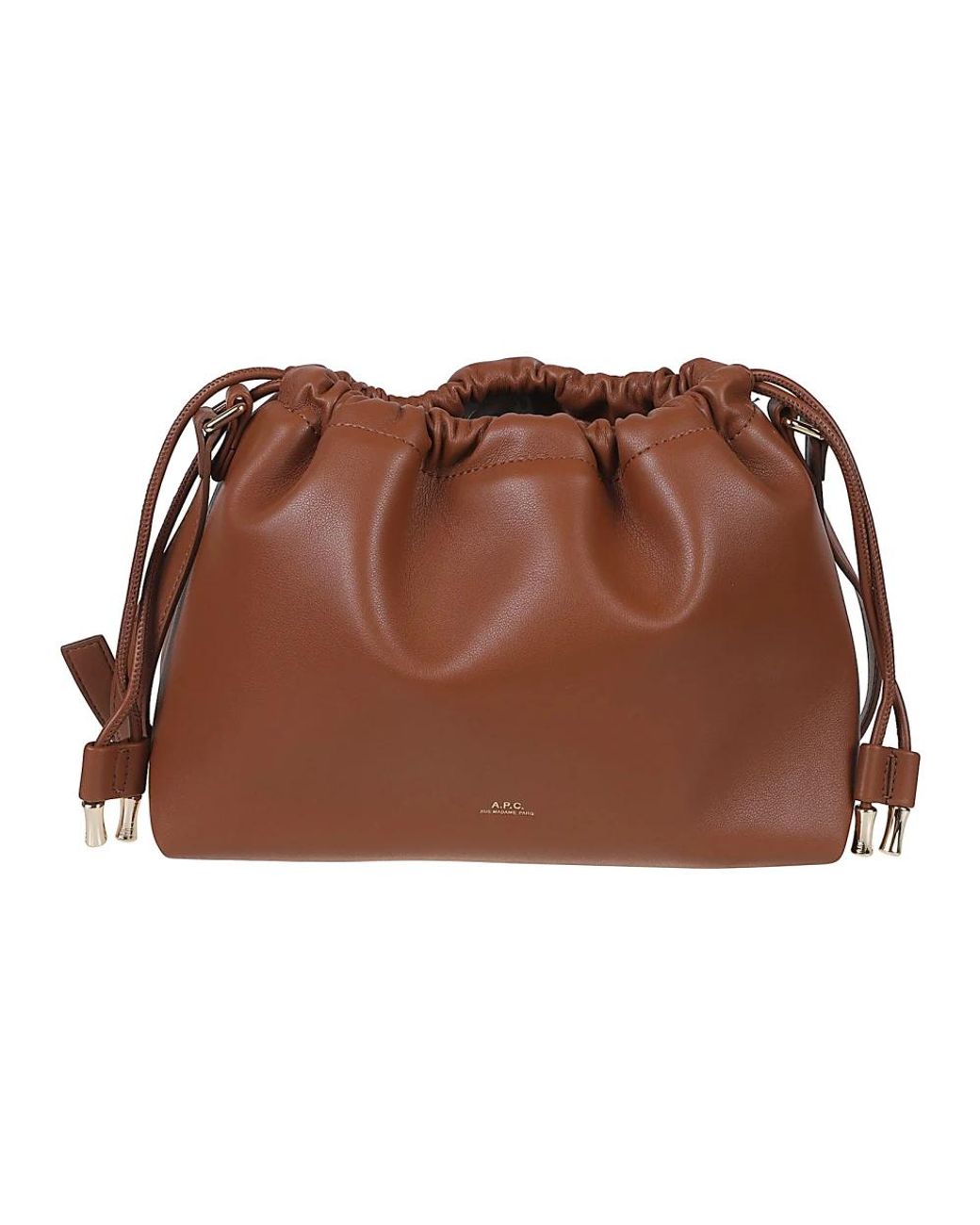 A.P.C. Ninon Drawstring Bag in het Brown