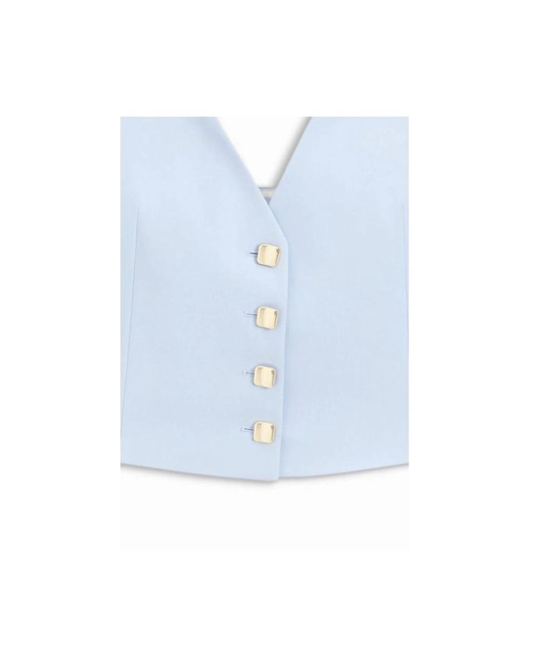 HUGO Blue Sleeveless Tops