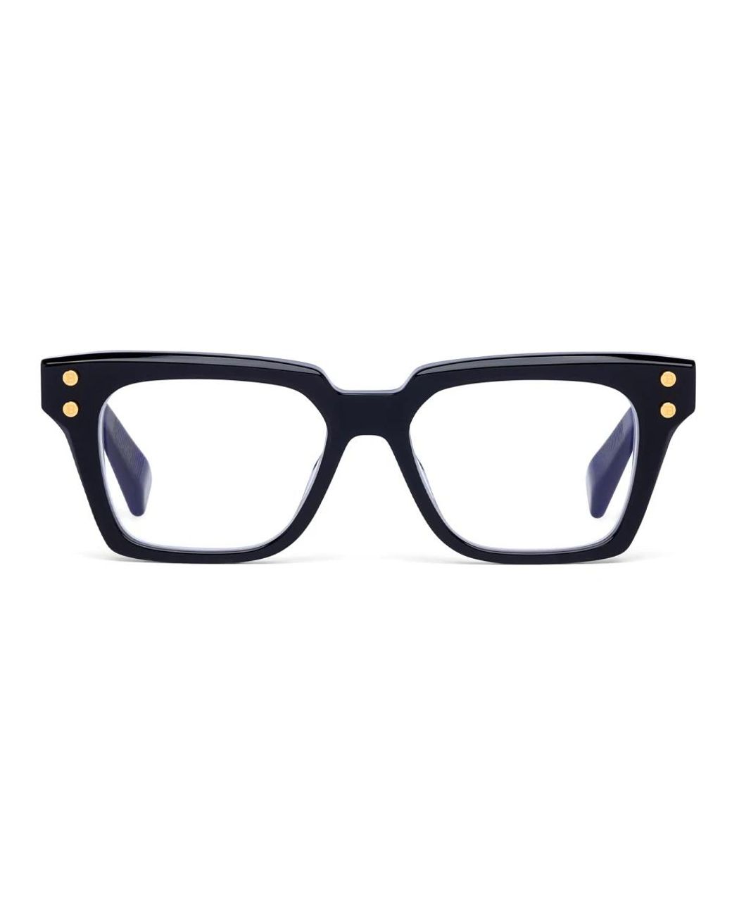 Balmain Accessoires ,Zwart ,Tempo Squared Eyeglasses in het Black