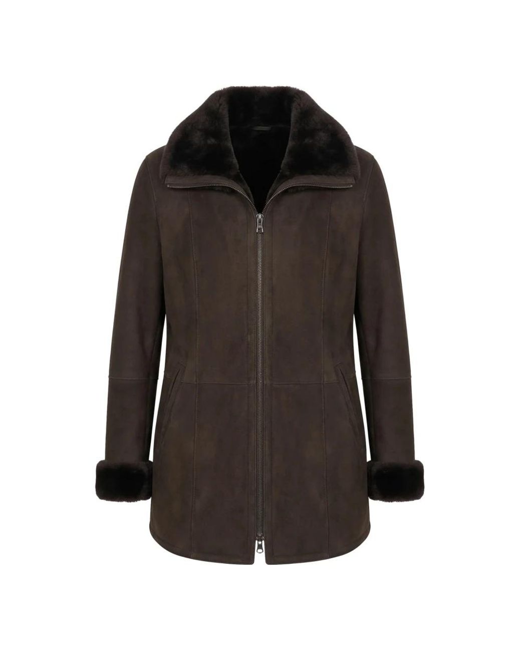Bigardini Black Faux Fur & Shearling Jackets