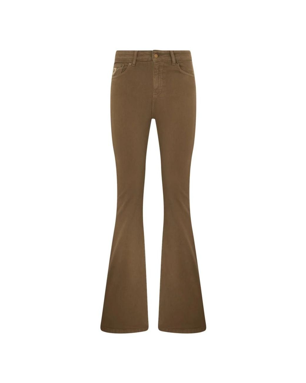 Flared Jeans Lois en coloris Brown