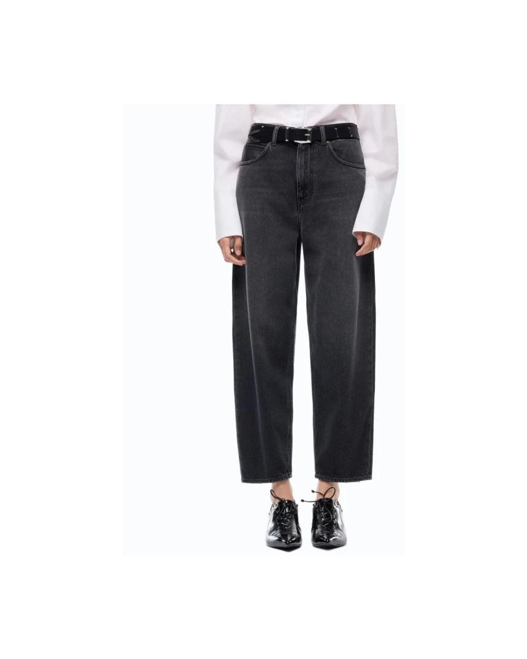 Pinko Blue Loose Fit Jeans