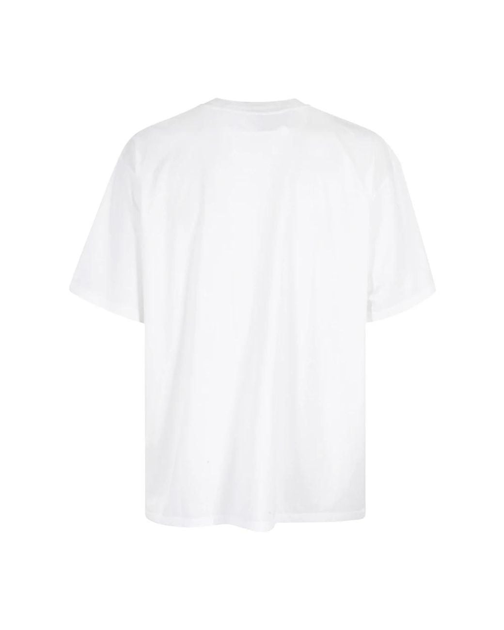 MM6 by Maison Margiela White T-Shirts for men