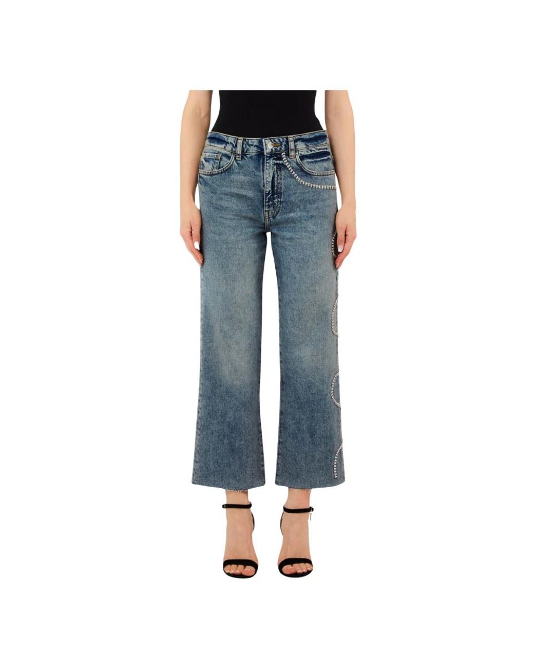Liu Jo Blue Cropped Jeans