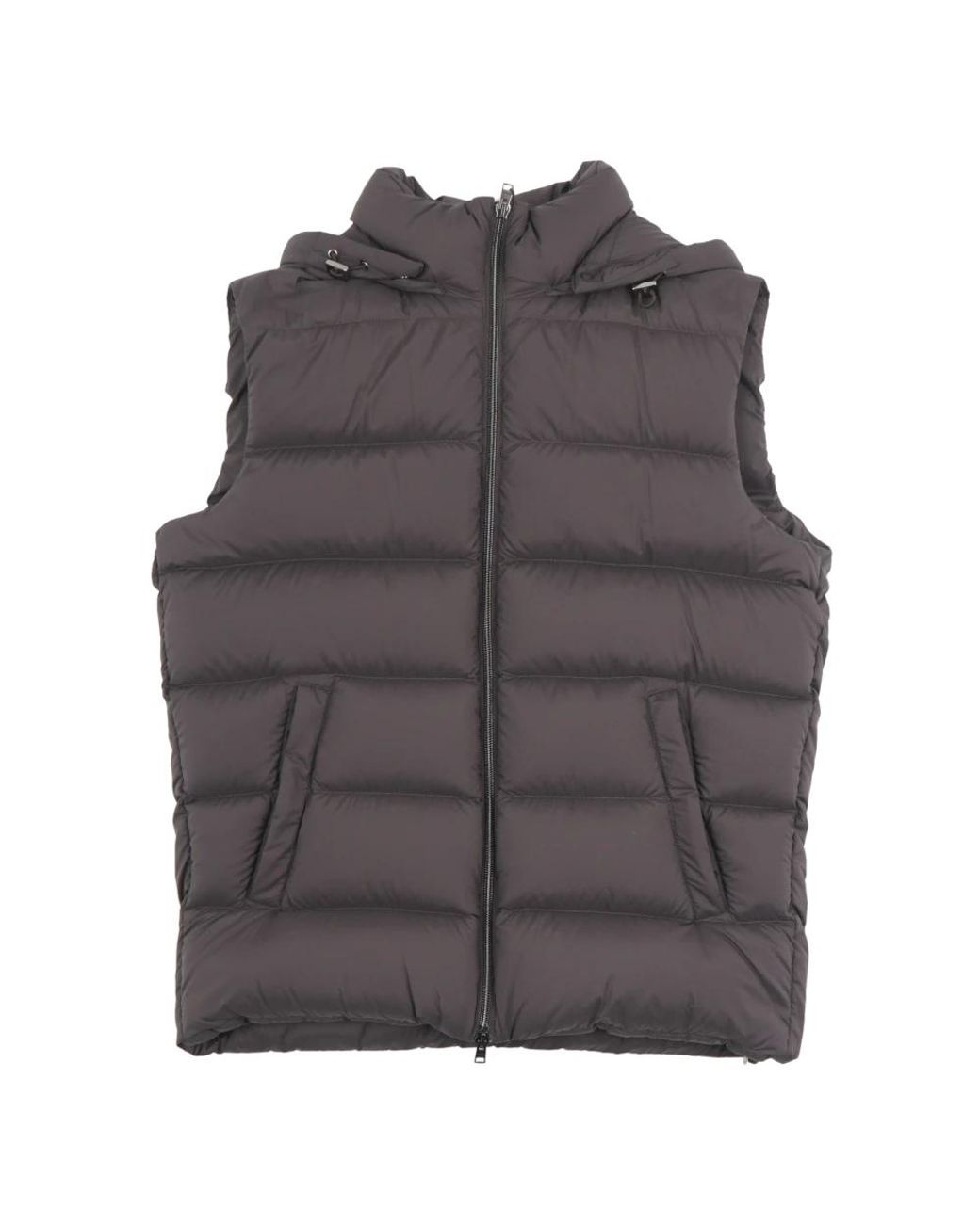 Herno Gray Vests for men