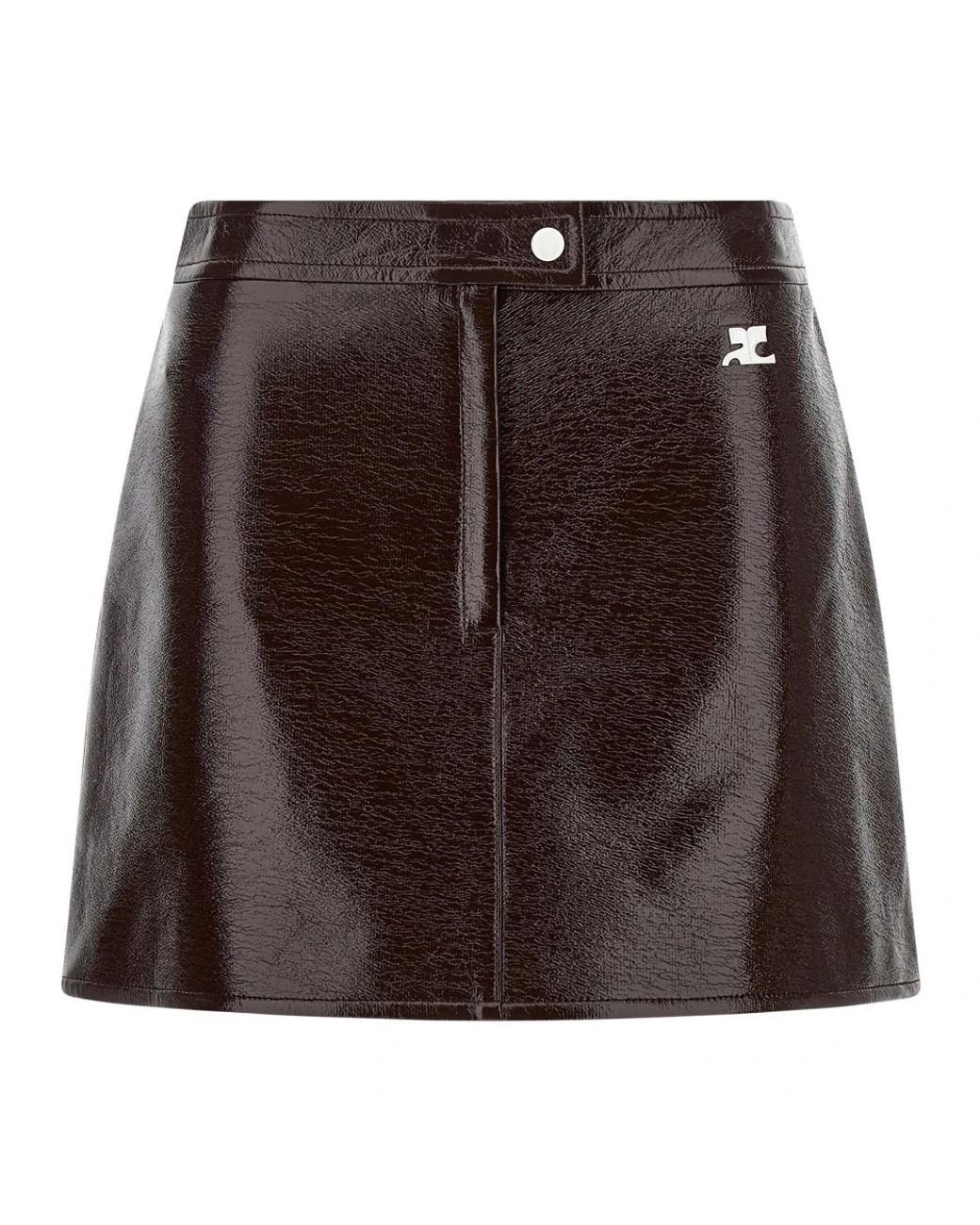 Courreges Brown Short Skirts