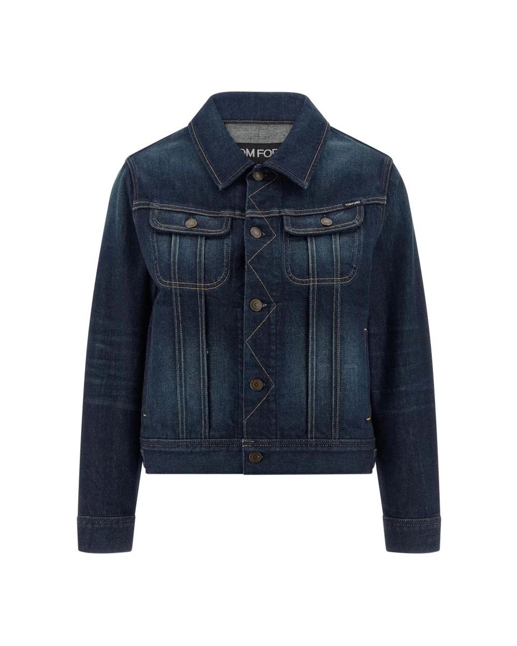Tom Ford Blue Denim Jackets