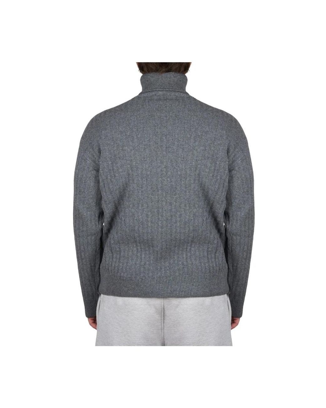 Turtlenecks Alpha Studio de hombre de color Gray