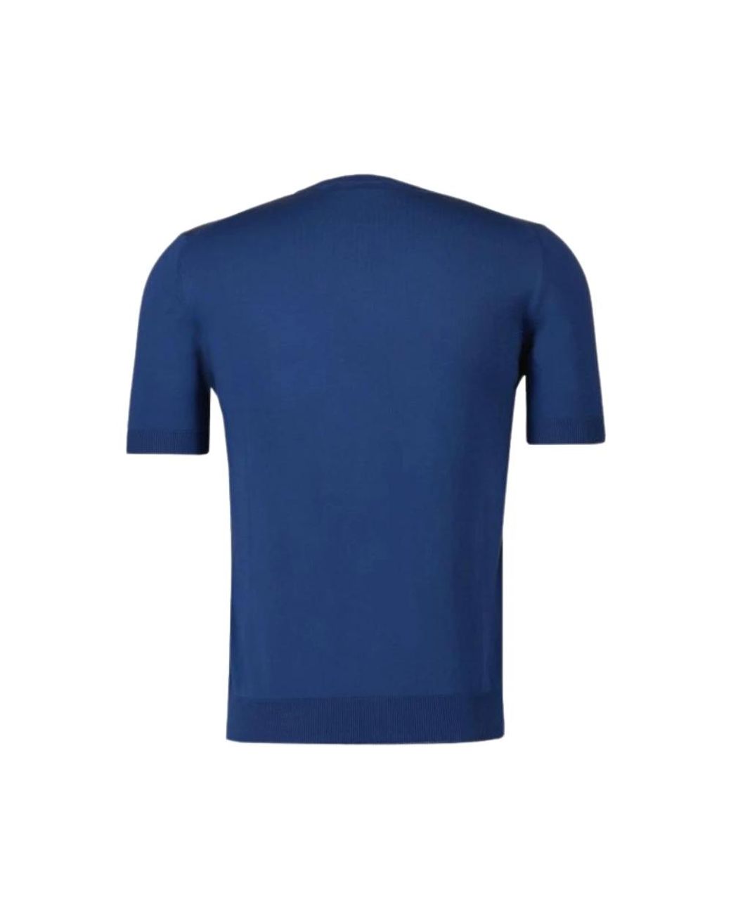 Gran Sasso Blue T-Shirts for men
