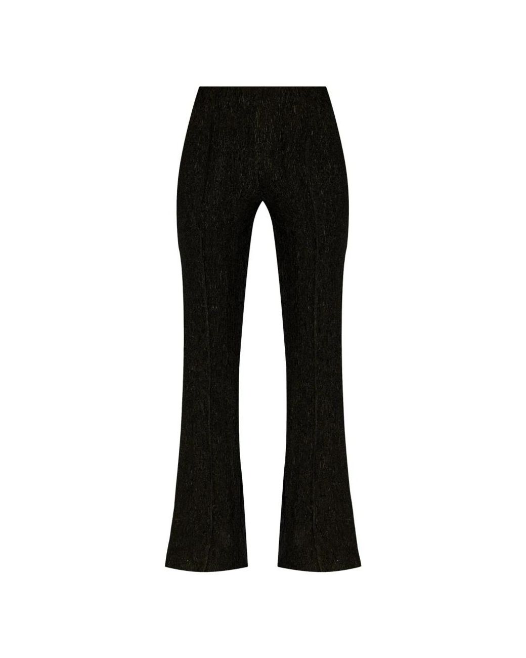 Ganni Black Wide Trousers