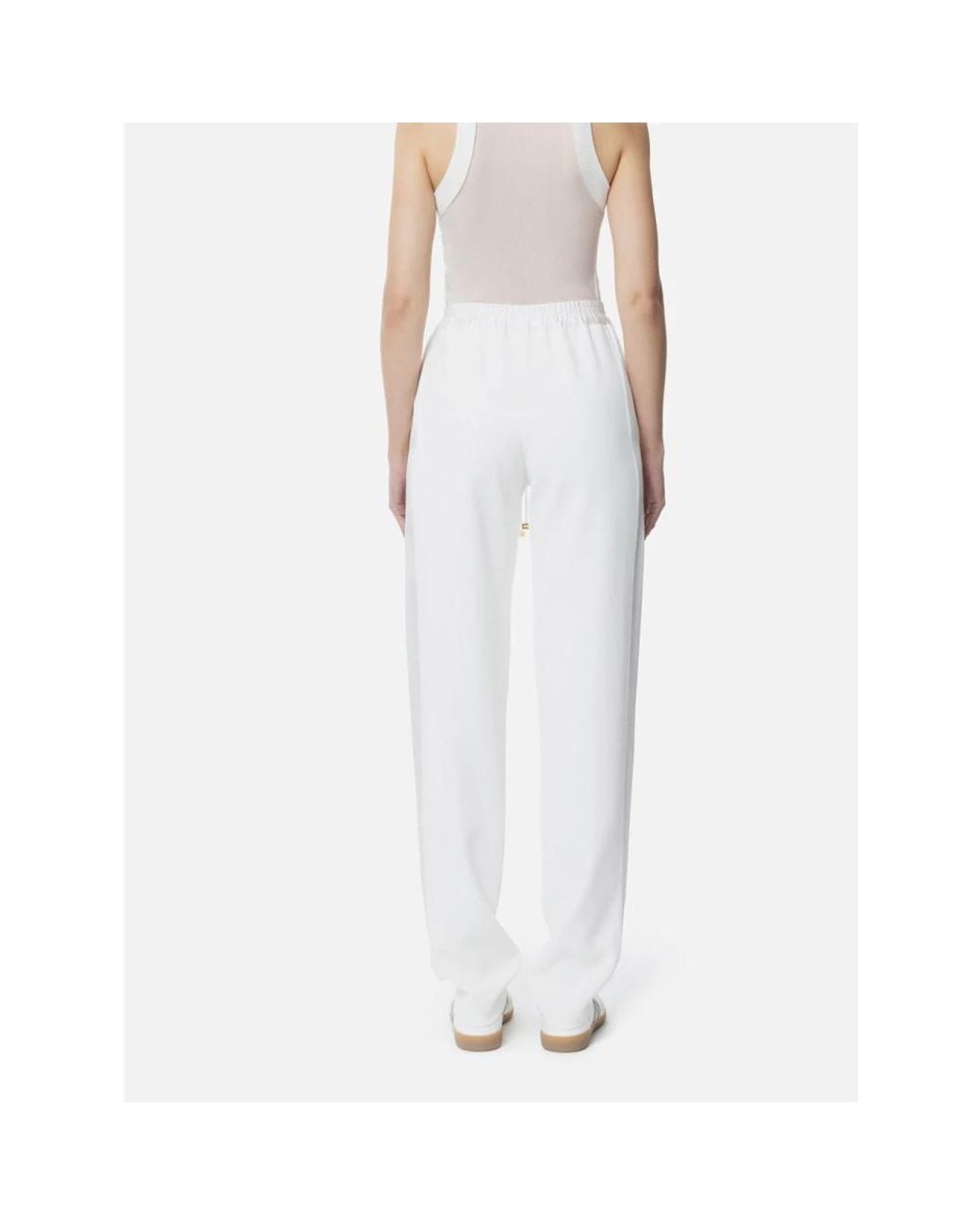 Elisabetta Franchi White Sweatpants